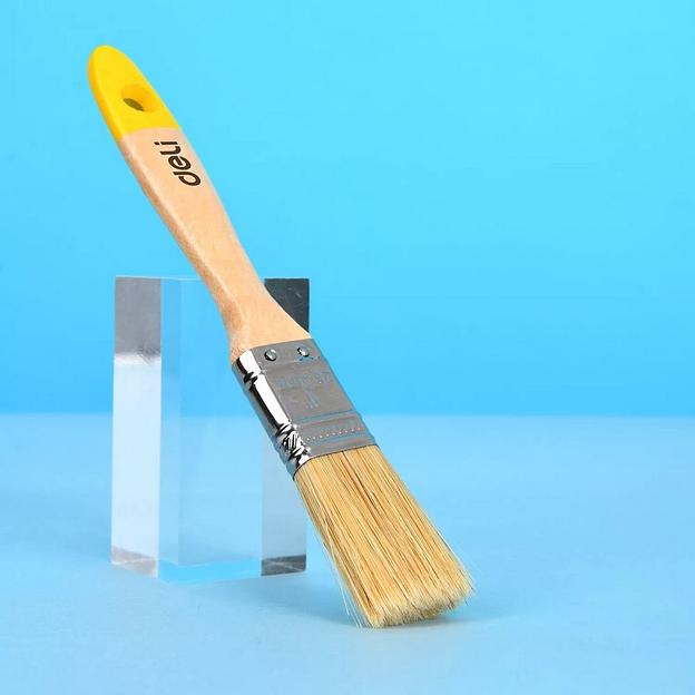 Отделочный инструмент Deli Кисть малярная с деревянной ручкой Deli DL509121 25мм фото 2