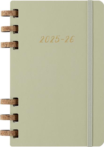 Еженедельник Moleskine ACADEMIC SPIRAL DHSPK5212AMWH3 Large 150х210мм 200стр. кремовые страницы спираль киви фото 1