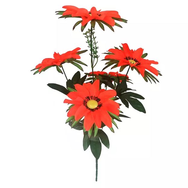 Букет георгинов 5 голов 50см 282-507 фото 3