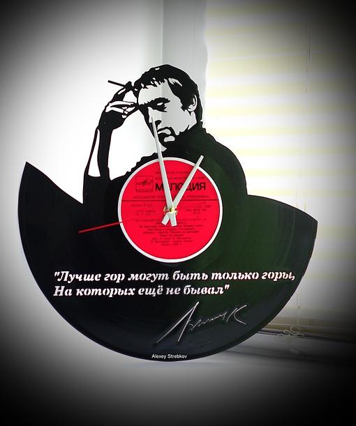 Настенные часы «Владимир Высоцкий» ОПТ фото 2