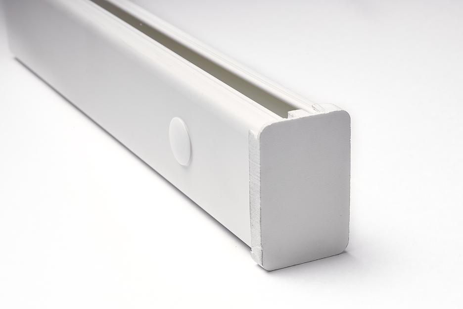 Кабель-каналы Уфакор «Арка» 60х40х2000 мм, белый цвет, длина 2 м фото 2