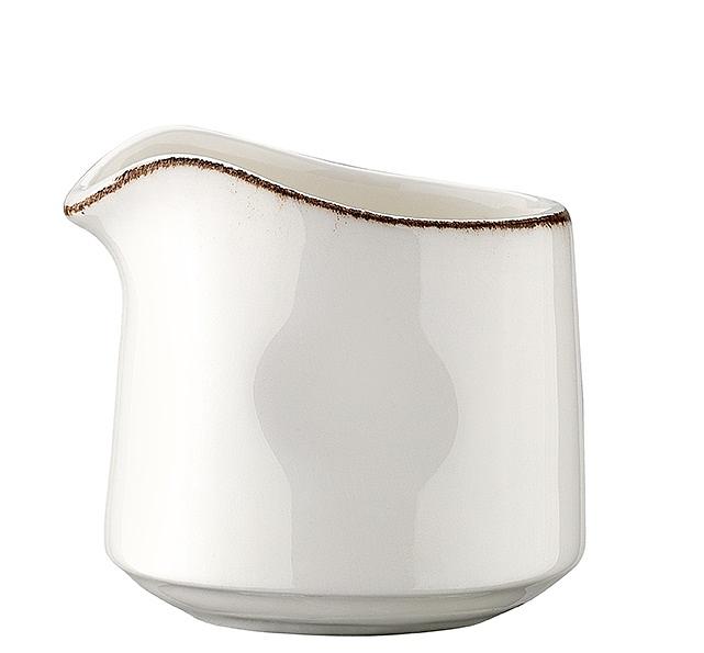 Соусник  55 мл. Ретро коричневый край, форма Банкет /1/24/ фото 1