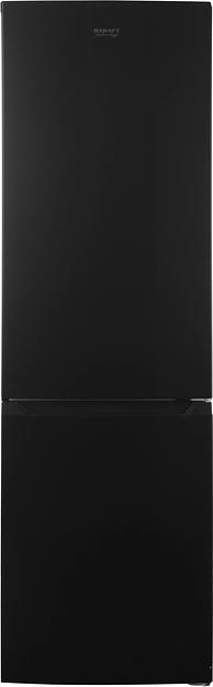 Холодильник Kraft KF-NF293D графит двухкамерный 201/61л морозилка снизу фото 3