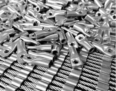 Тросовые сетки Garda «Ромбическая ячейка» из нержавеющего троса 4 мм фото 10