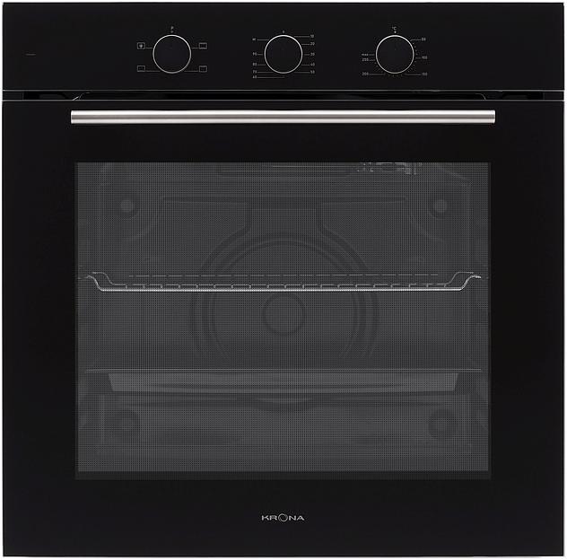 Духовой шкаф Электрический Krona ELEMENT 60 BL черный фото 1