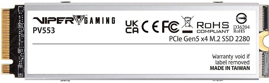 Накопитель SSD Patriot PCIe 5.0 x4 4TB PV553P4TBM28H PV553 M.2 2280 фото 7