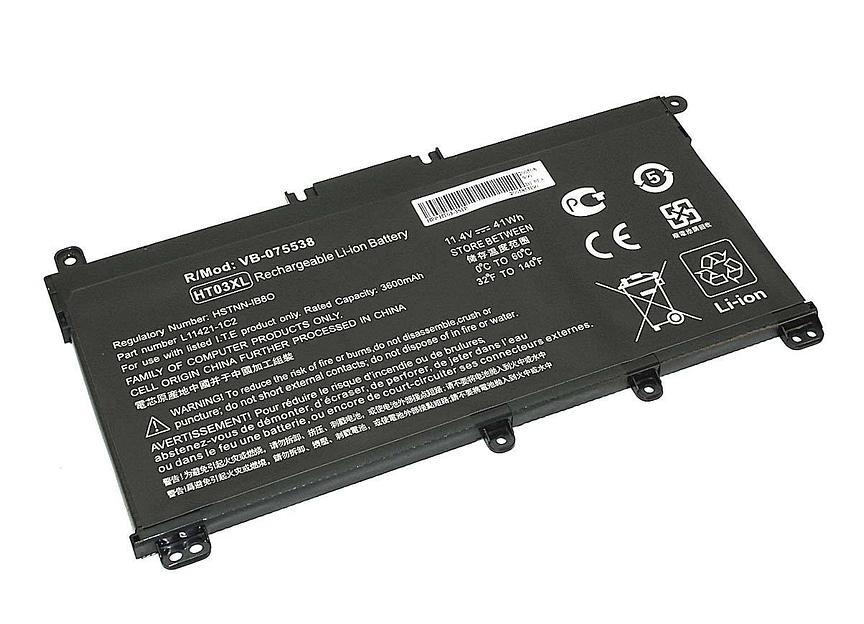 Батарея для HP Pavilion 14-ce/14-cf/14-ck/15-cw/15-cs/17-by/17-ca (L11421-2C1/HSTNN-DB8S/HT03XL) 11.4V 41Wh 3cell OEM фото 1
