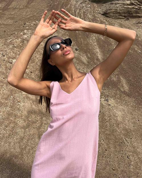 Платье-комбинация с лентами опт фото 2