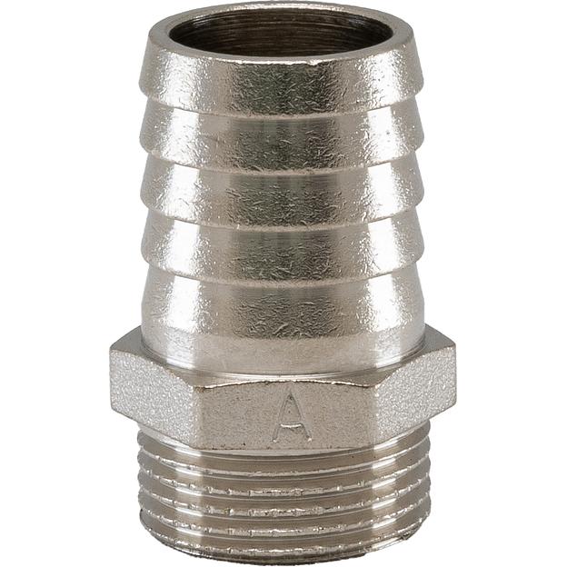 Штуцер для присоединения шланга 1' НР х 25 мм фото 1