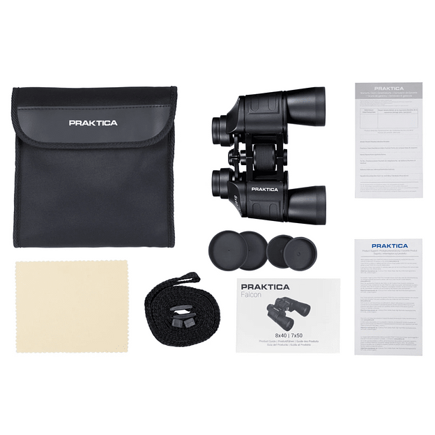  Praktica Бинокль Falcon 8x40, чёрный (PRA089) > фото 4