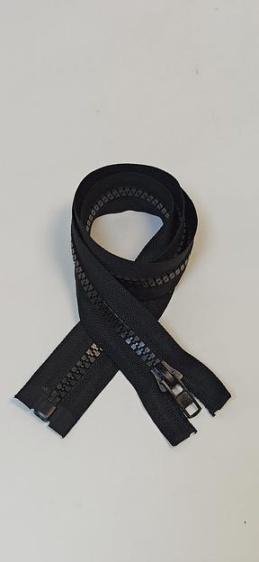 Молния трактор №8 80см. 1 зам. Черный Импорт (Италия) фото 1