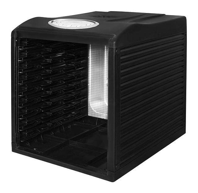 Сушка для фруктов и овощей Hyundai HYFD-P1801 18под. 700Вт черный фото 3