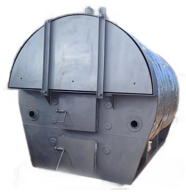 ТАН КТГ-650 Котел на твердом топливе (водогрейный стальной) ОПТ фото 2