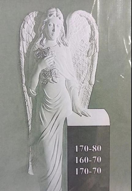 Памятник Тассервис «Ангел» мрамор фото 3