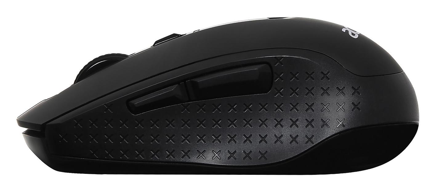 Мышь Acer OMR070 черный оптическая (1600dpi) беспроводная BT/Radio USB (6but) фото 4