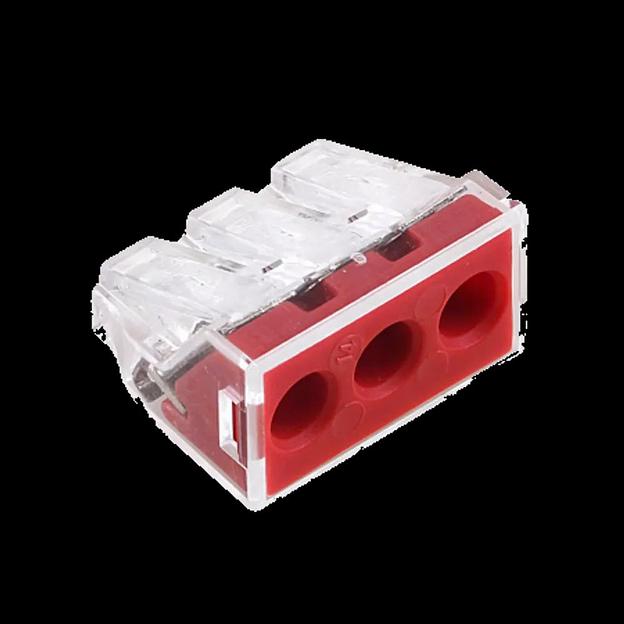 Клемма Exser 773-173 41А 3-х проводная, 2,5-6мм фото 1