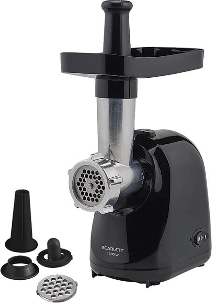 Мясорубка Scarlett SC-MG45S75 черный / красный фото 3