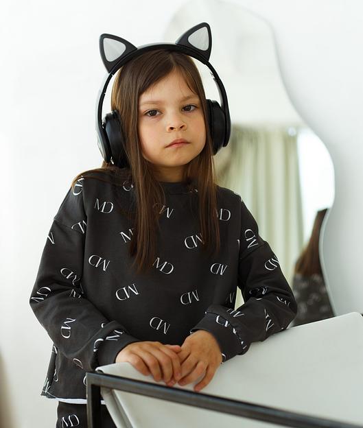 Свитшот MINI DI «Моника» MD на графите, арт.810/70 ОПТ фото 7