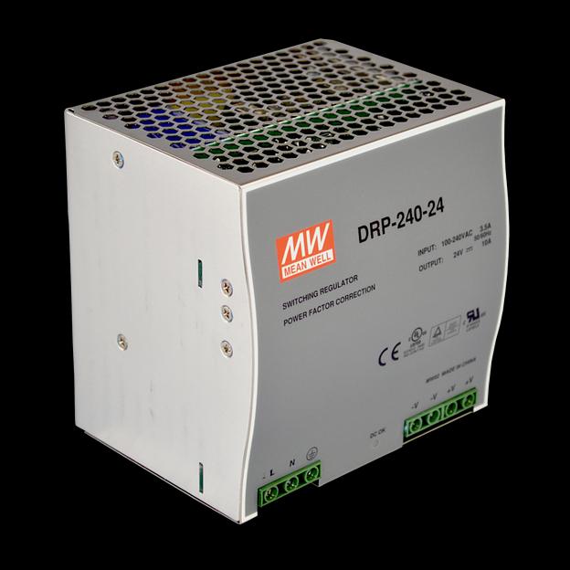 DRP-240-48 Блок питания на DIN-рейку, 48В, 5А, 240Вт Mean Well фото 1