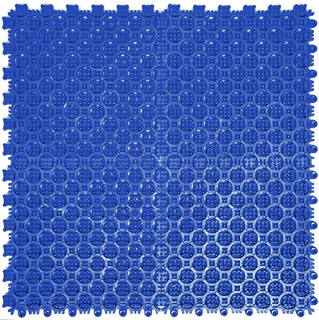 Sold Антикаблук грязезащитное покрытие, Цвет Синий RAL 5005, Толщина модуля 9 мм. фото 1