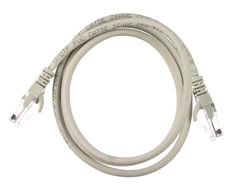 Кабель PATCH RJ-45(M)-RJ-45(M) 00-00027472 1M GREY GOPOWER фото 2