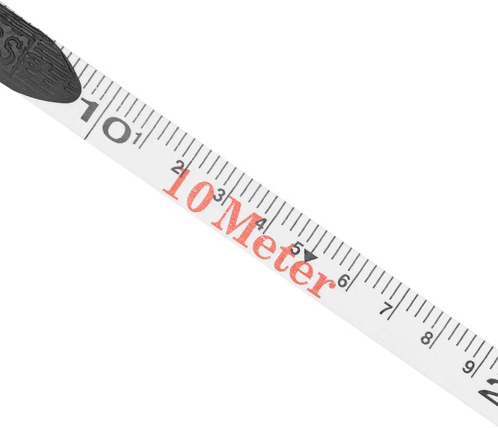 Рулетка СИБРТЕХ 31260 геодезическая 10 мх13мм закрытый корпус фиберглассовая лента фото 7