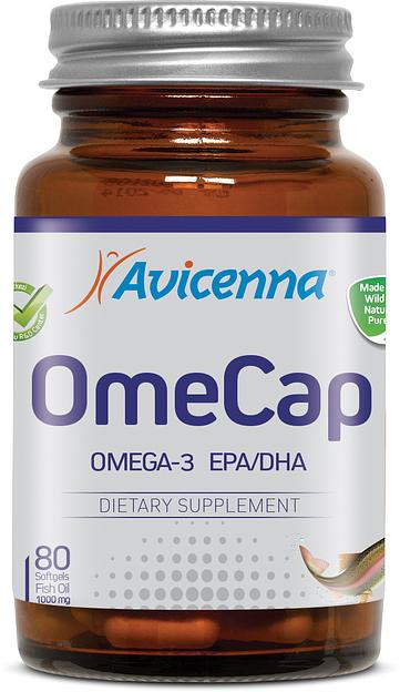 Натуральная триглицеридная Омега-3 Авиценна, 80 шт, опт фото 1