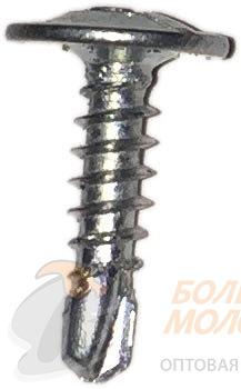 Саморез полусф. с прессшайб. МЦСП сверло 4,2*16 цинк 200 шт /64 фото 1