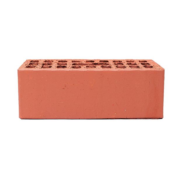 Облицовочный кирпич «Красный» пустотелый полуторный фото 3