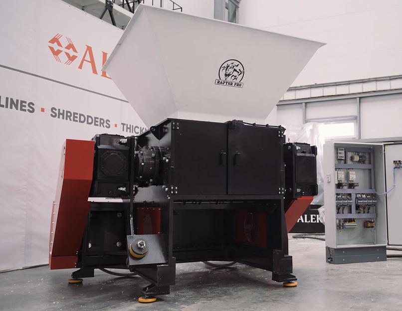 Двухроторный шредер «Raptor Pro» фото 9