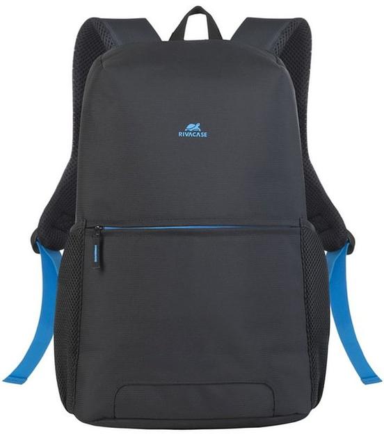 Рюкзак для ноутбука 15.6" Riva 8067 черный полиэстер фото 1