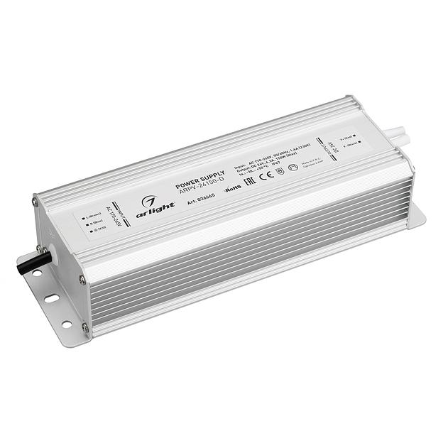 Блок питания ARPV-24150-D (24V, 6.3A, 150W) (ARL, IP67 Металл, 3 года) фото 1