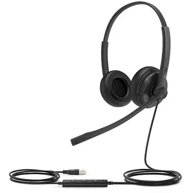 Гарнитура проводная Yealink UH34 Dual UC фото 2