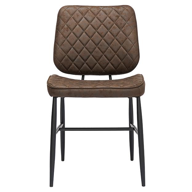 Стул Maril, экокожа, темно-коричневый фото 2