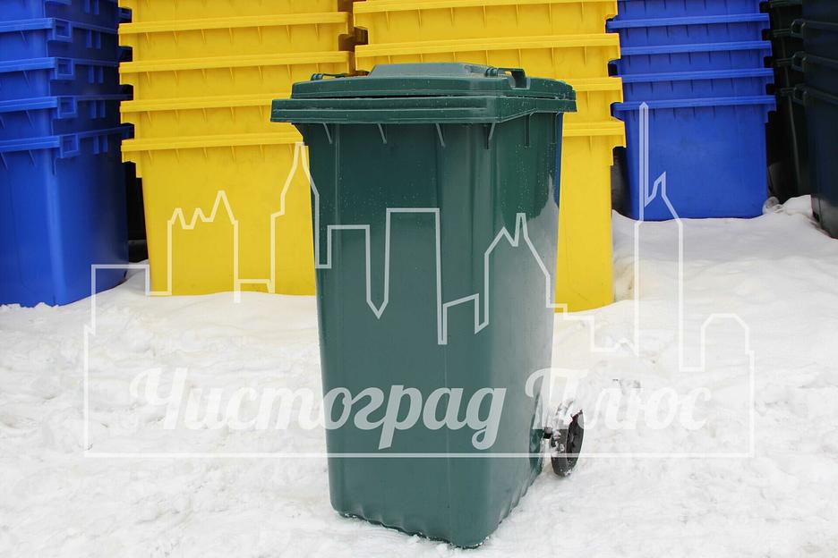 Евроконтейнер Sonmez Hammadde 240 л фото 2