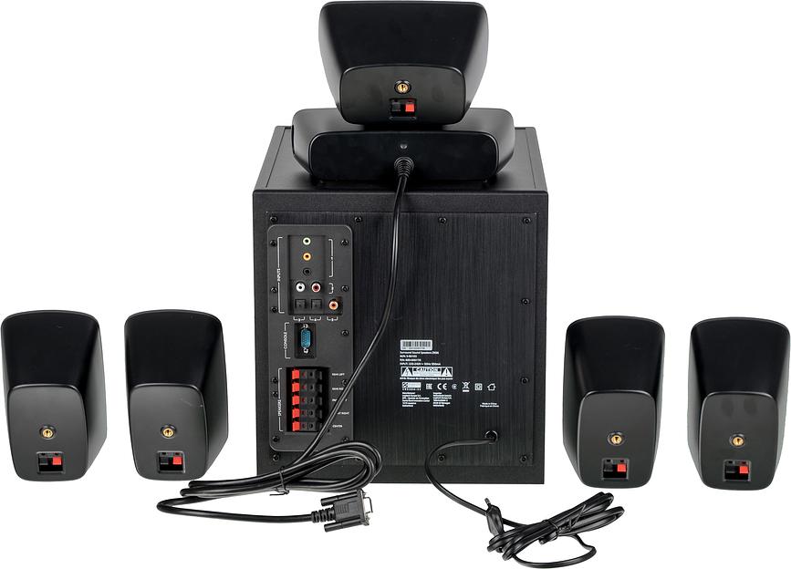 Колонки Logitech Z906 5.1 черный 1000Вт фото 3