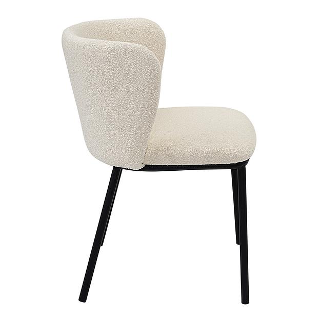 Стул Foggy, букле, молочный фото 2