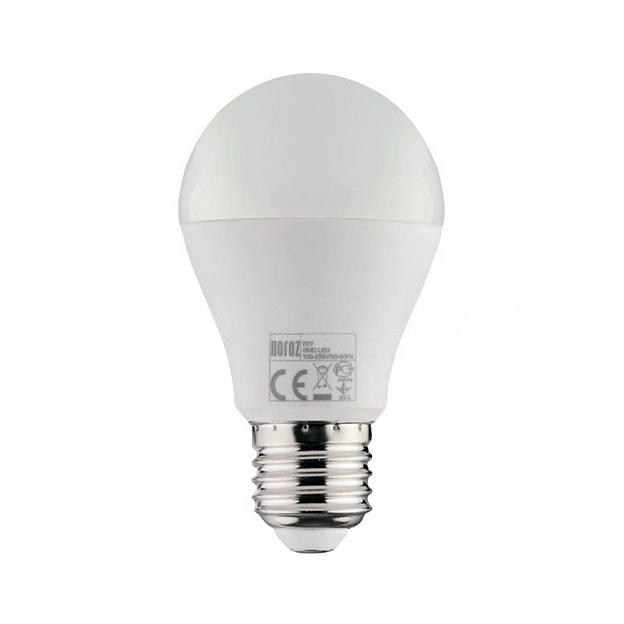 Лампа светодиодная Horoz, груша, E27, 8W, 220V, нейтральный (4200K) 001-006-0008, опт фото 1
