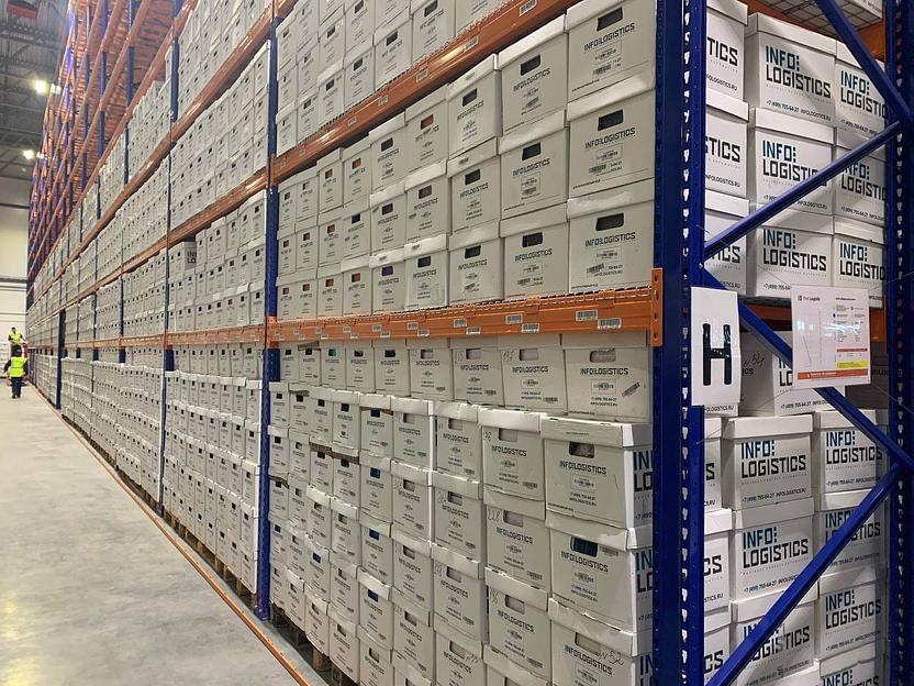 Услуга по внеофисному хранению документов фото 3