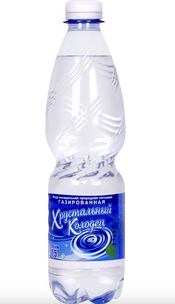 Питьевая минеральная вода «Хрустальный колодец» газированная 0,5 л, опт фото 1