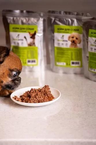 Корм для собак влажный PapaDog Holistic «Говядина с морковкой» 300 г ОПТ фото 4