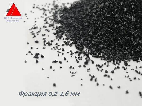 Абразивный порошок Купершлак Фракции 0,2-1,6 мм фото 1