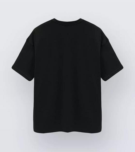 Футболка оверсайз однотонная Shishco цвет черный 185027212 ОПТ фото 1