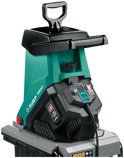 Измельчитель садовый электрический ЗУБР ЗИЭ-40-2500 фото 5