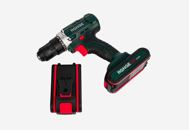 Аккумуляторная дрель шуруповёрт Range RCD24/2.0-A фото 6