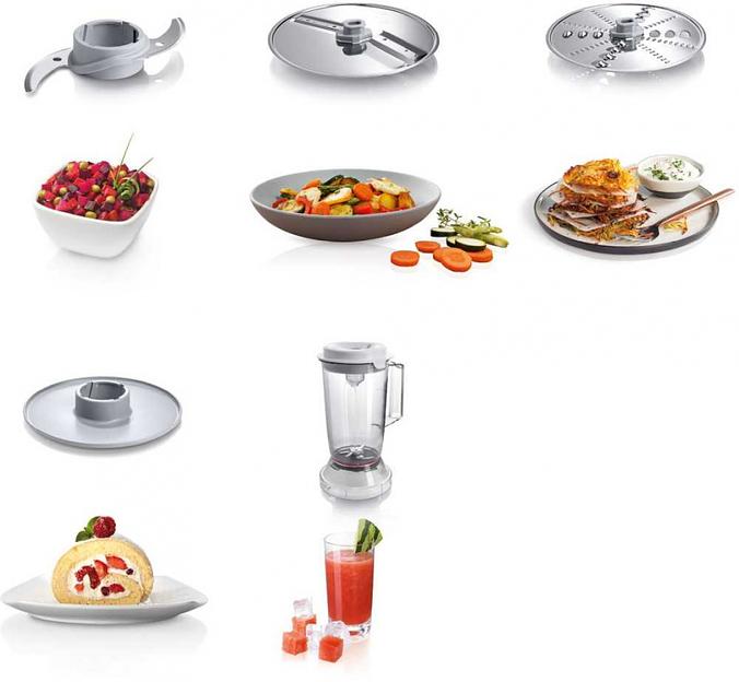 Кухонный комбайн Bosch MCM3200W 800Вт белый фото 7