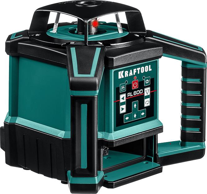 KRAFTOOL RL600, 600 м, ротационный лазерный нивелир (34600) фото 7