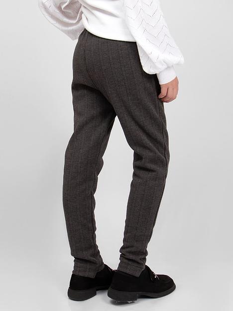 Брюки для девочки Соль&Перец тёмно-серый, арт.SP24127 ОПТ фото 3