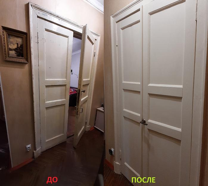 Услуга по реставрации и ремонту деревянных дверей в г. Санкт-Петербург и Ленинградской области фото 10