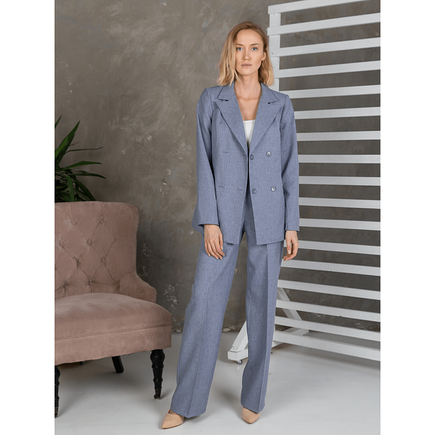 Костюм классический с брюками «Сильвия» Anna Ricco АРК006-2021-124 опт фото 1